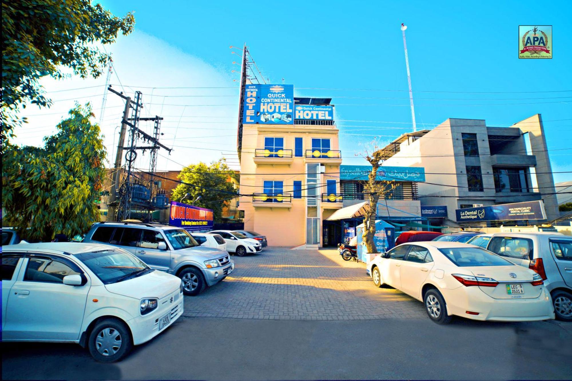 Quick Continental Hotel - Jail Road ลาฮอร์ ภายนอก รูปภาพ