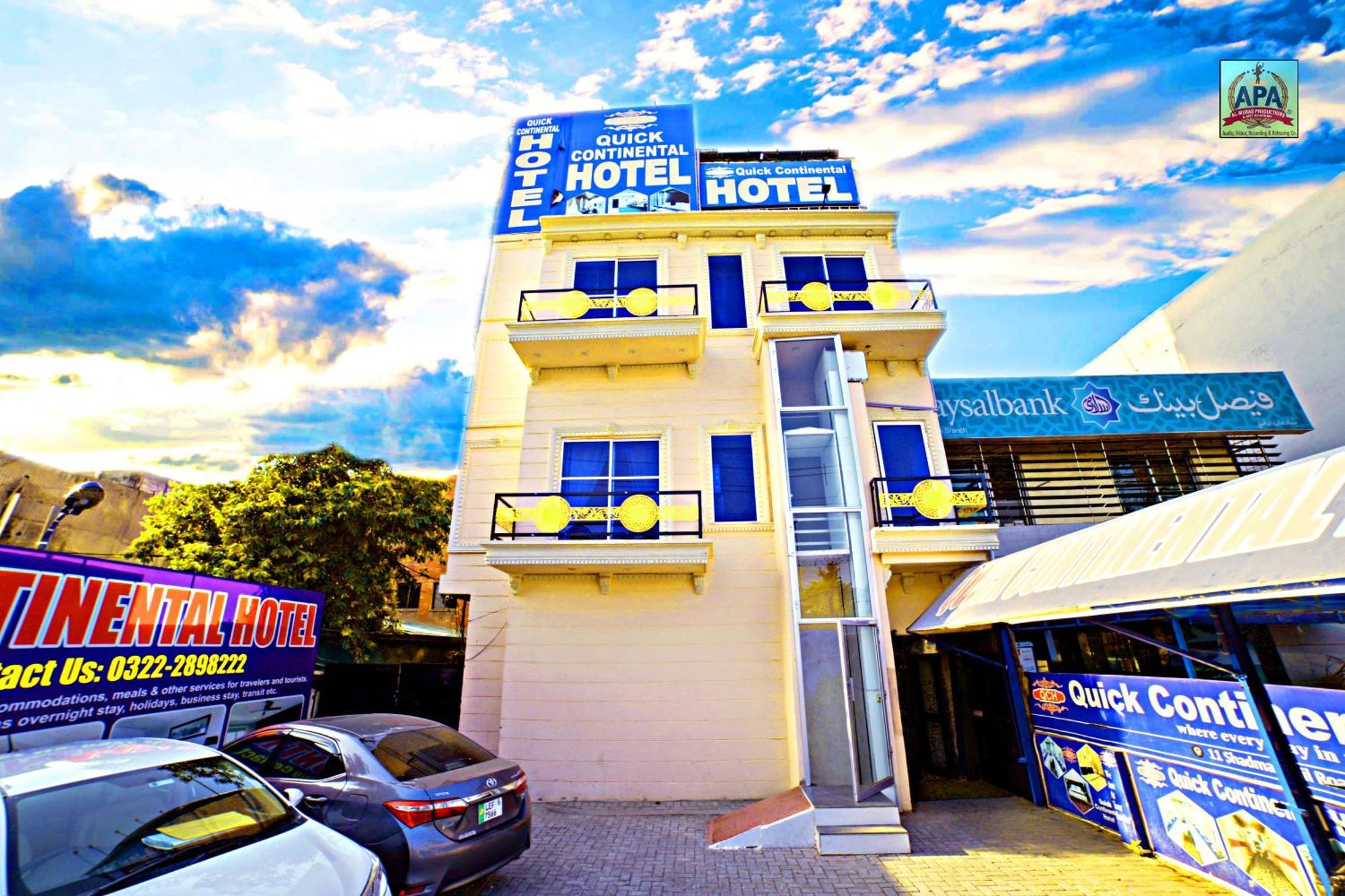 Quick Continental Hotel - Jail Road ลาฮอร์ ภายนอก รูปภาพ